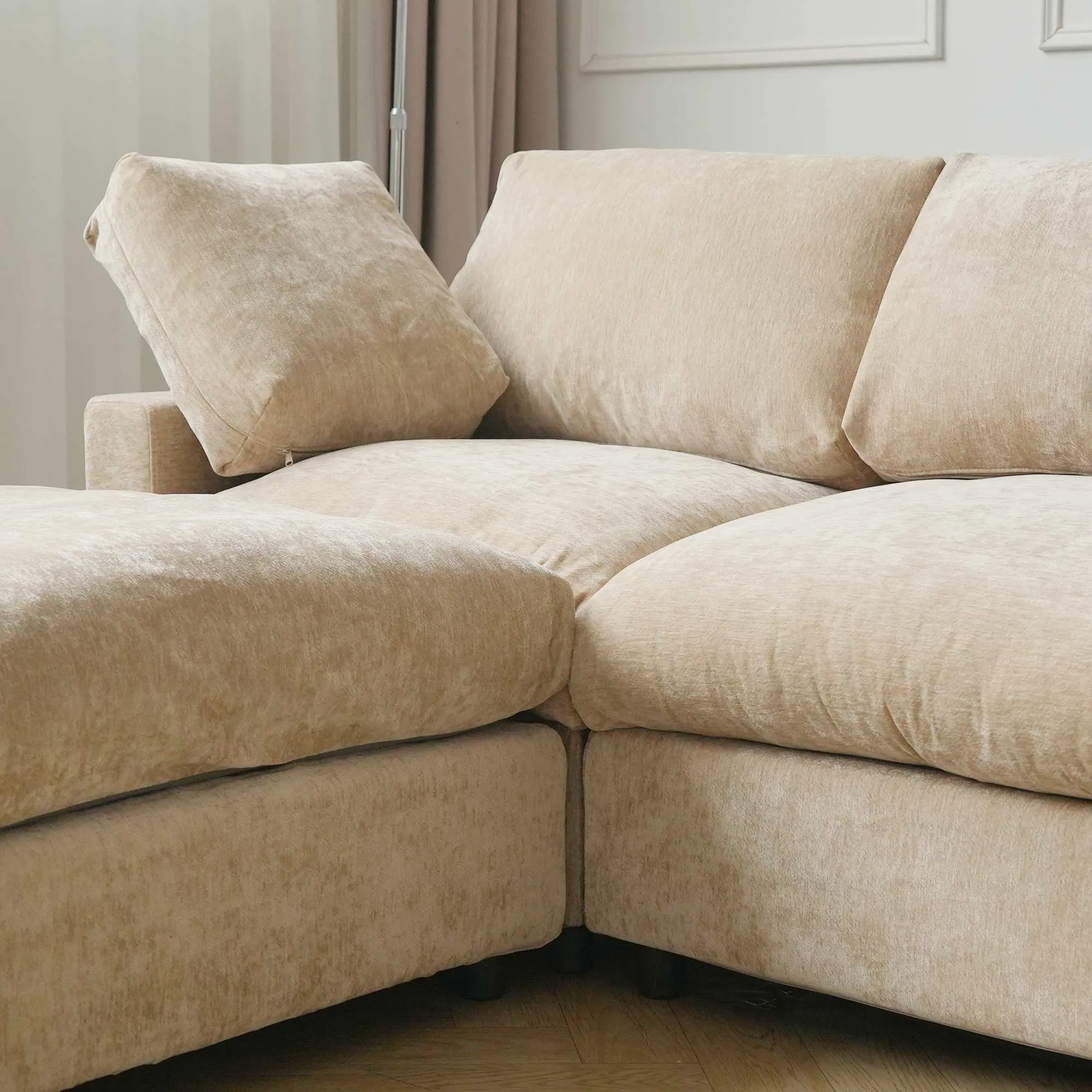http://142%20Khaki%20Sofa%20Cloud%20Sofa%20Sectional%20Details%20(5)