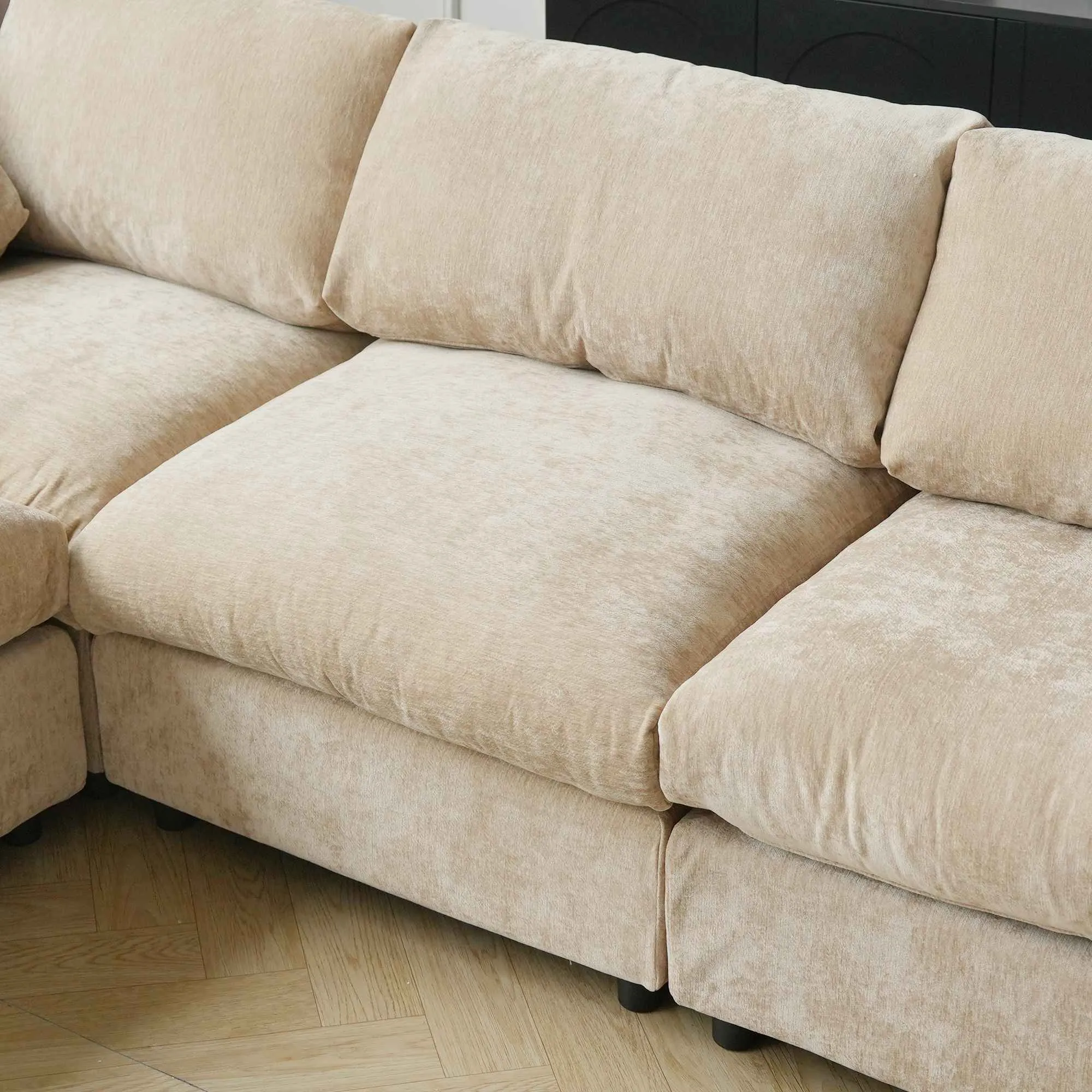 http://142%20Khaki%20Sofa%20Cloud%20Sofa%20Sectional%20Details%20(6)