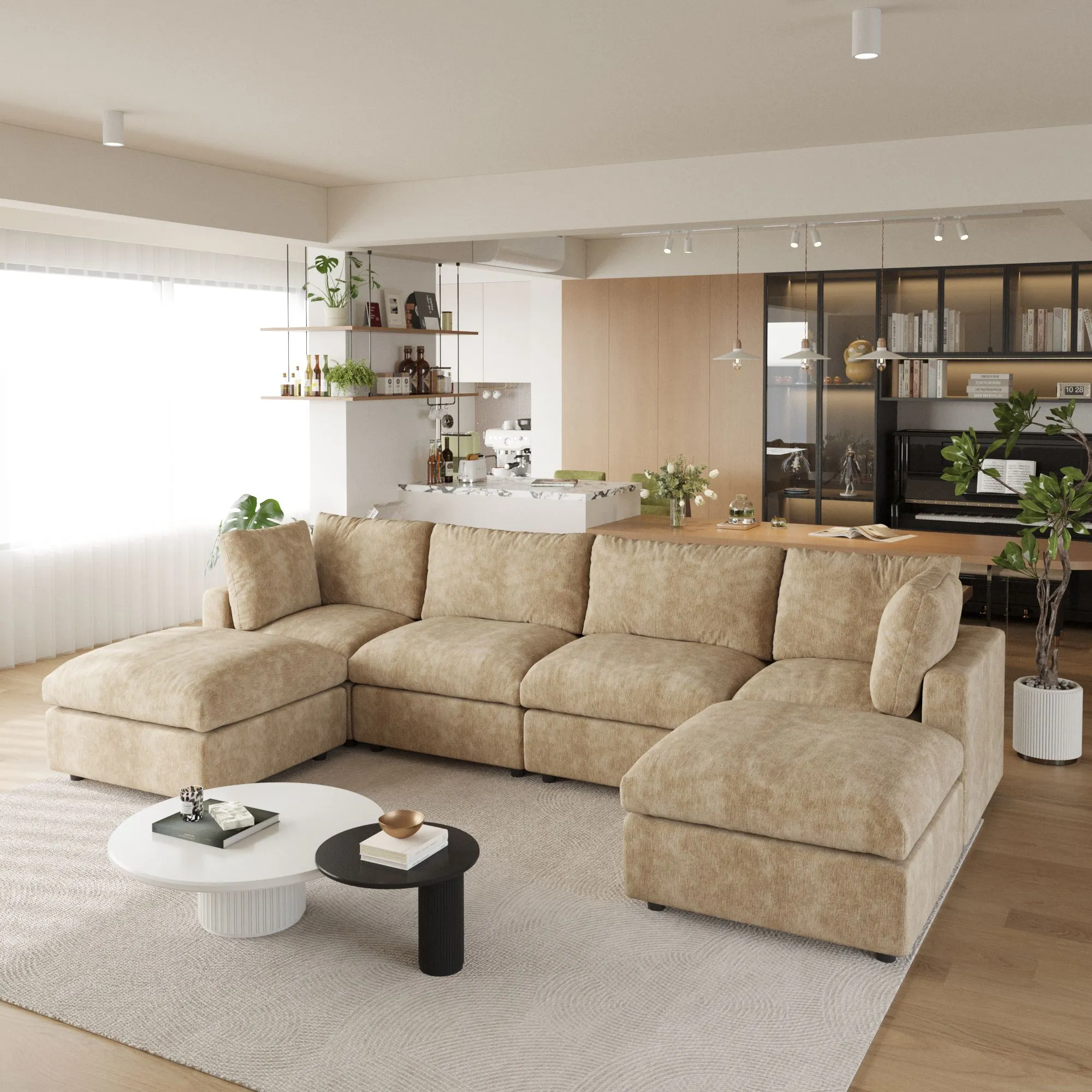 http://4%20Seater%20U%20Shaped%20Skin%20Friendly%20Washable%20Deep%20Seat%20Minimalist%20Sofa%20(4)
