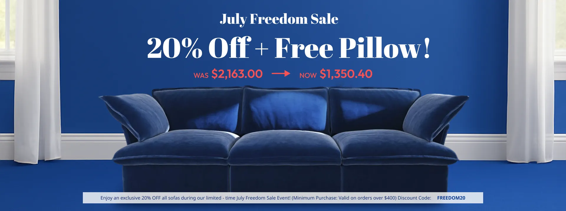 July-Freedom Sale