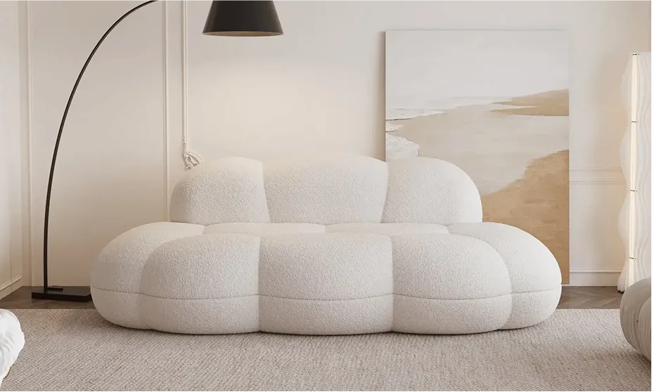 Comfy Loveseat Couch Deep Seat Lounge Sofa