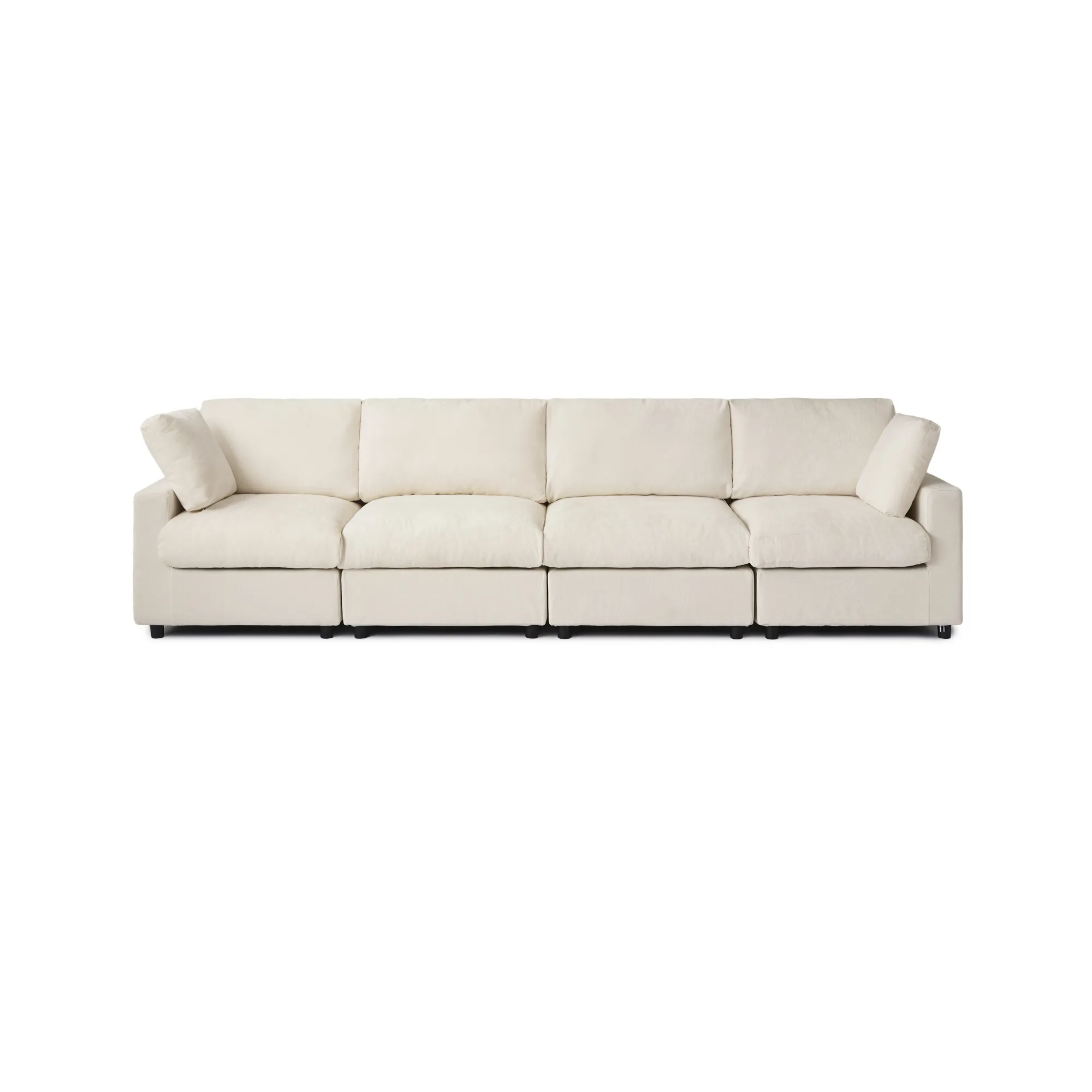 http://Sky%20Modular%20Track%20Arm%20Sectional%20Cloud%20Sofa%203%20Seater%20Beige%20Skin-Friendly%20Washable%20Couch