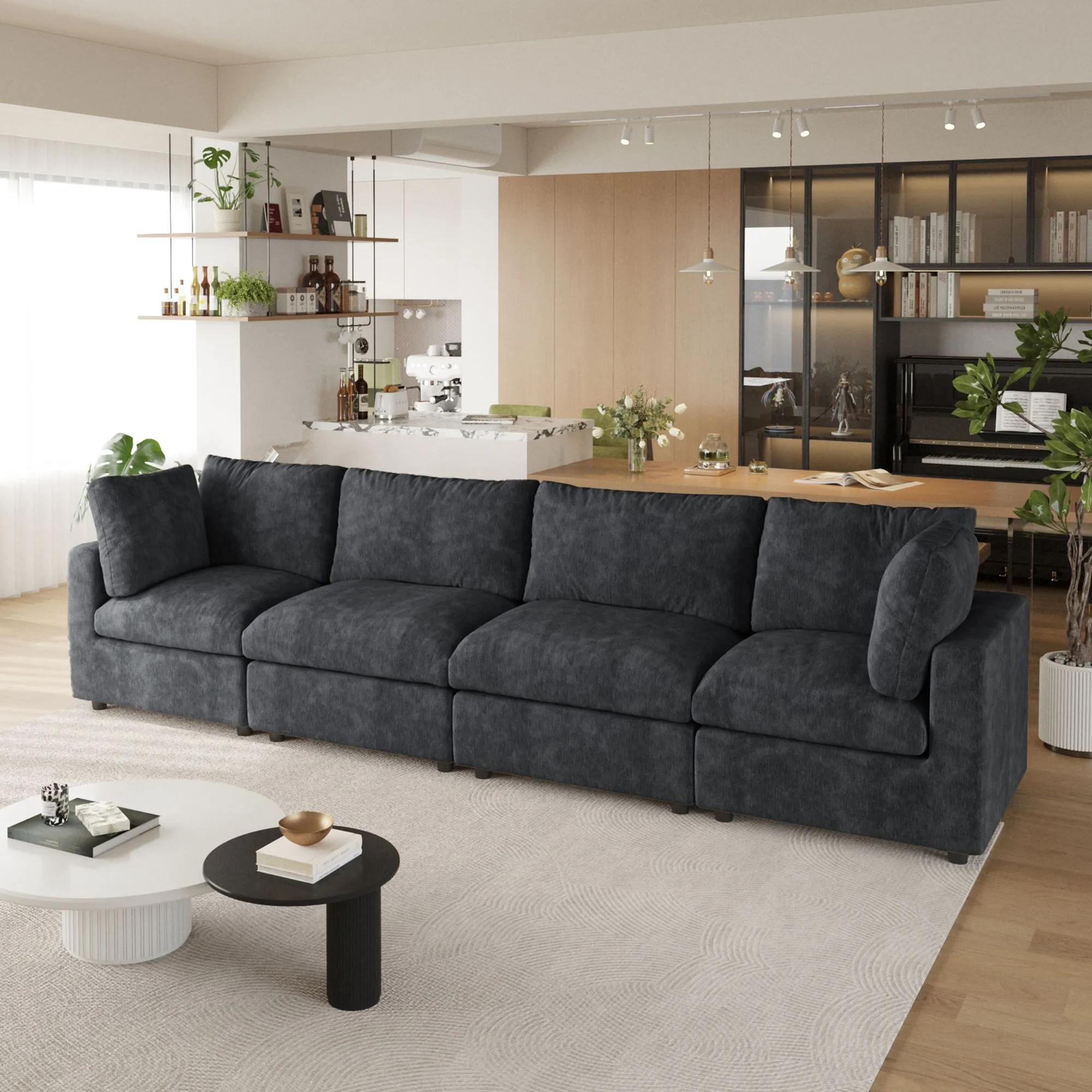 http://Sky%20Modular%20Track%20Arm%20Sectional%20Cloud%20Sofa%204%20Seater%20Skin%20Friendly%20Washable%20Couch%20(8)