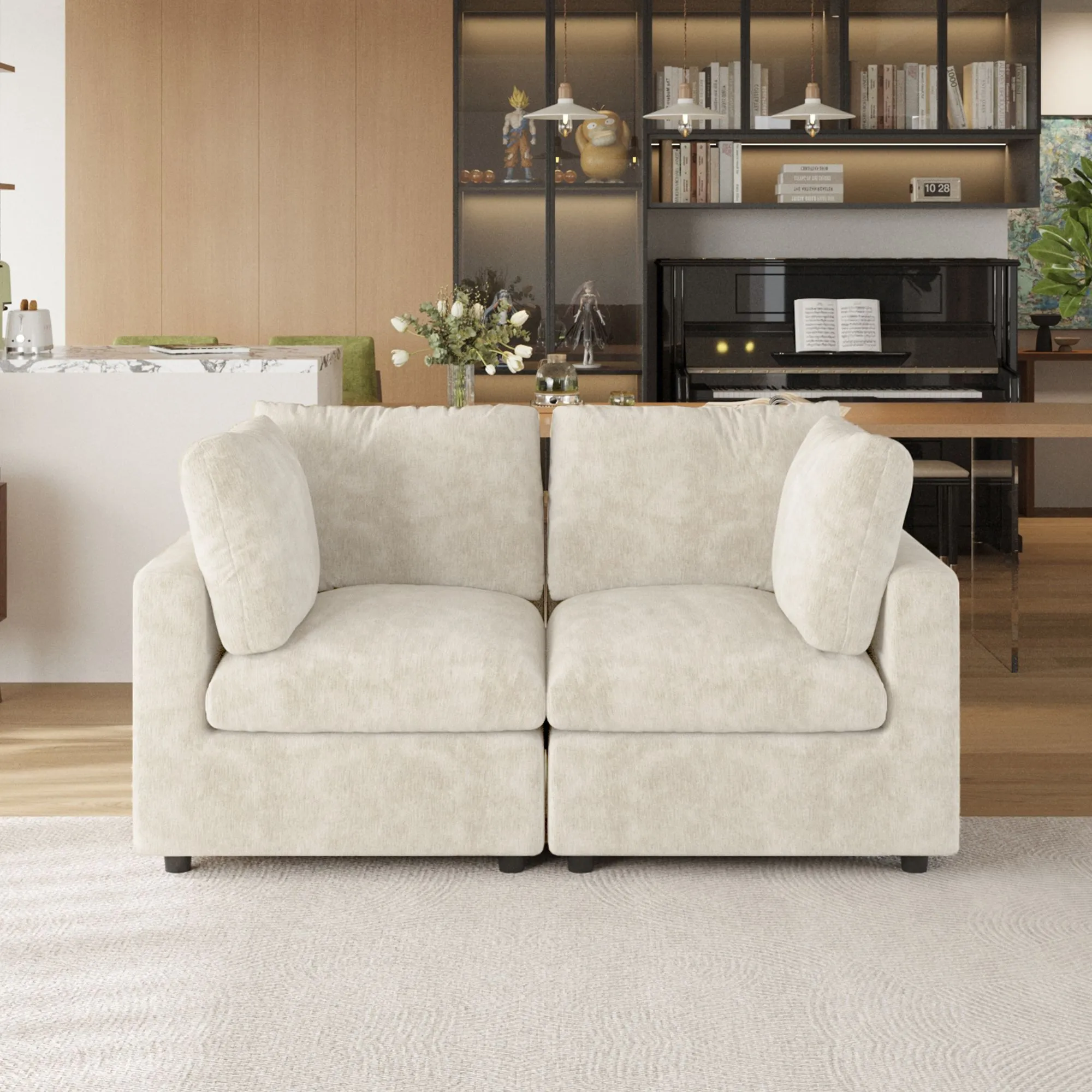 http://Sky%20Modular%20Track%20Arm%20Sectional%20Cloud%20Sofa%20Loveseat%20Sofa%20(2)