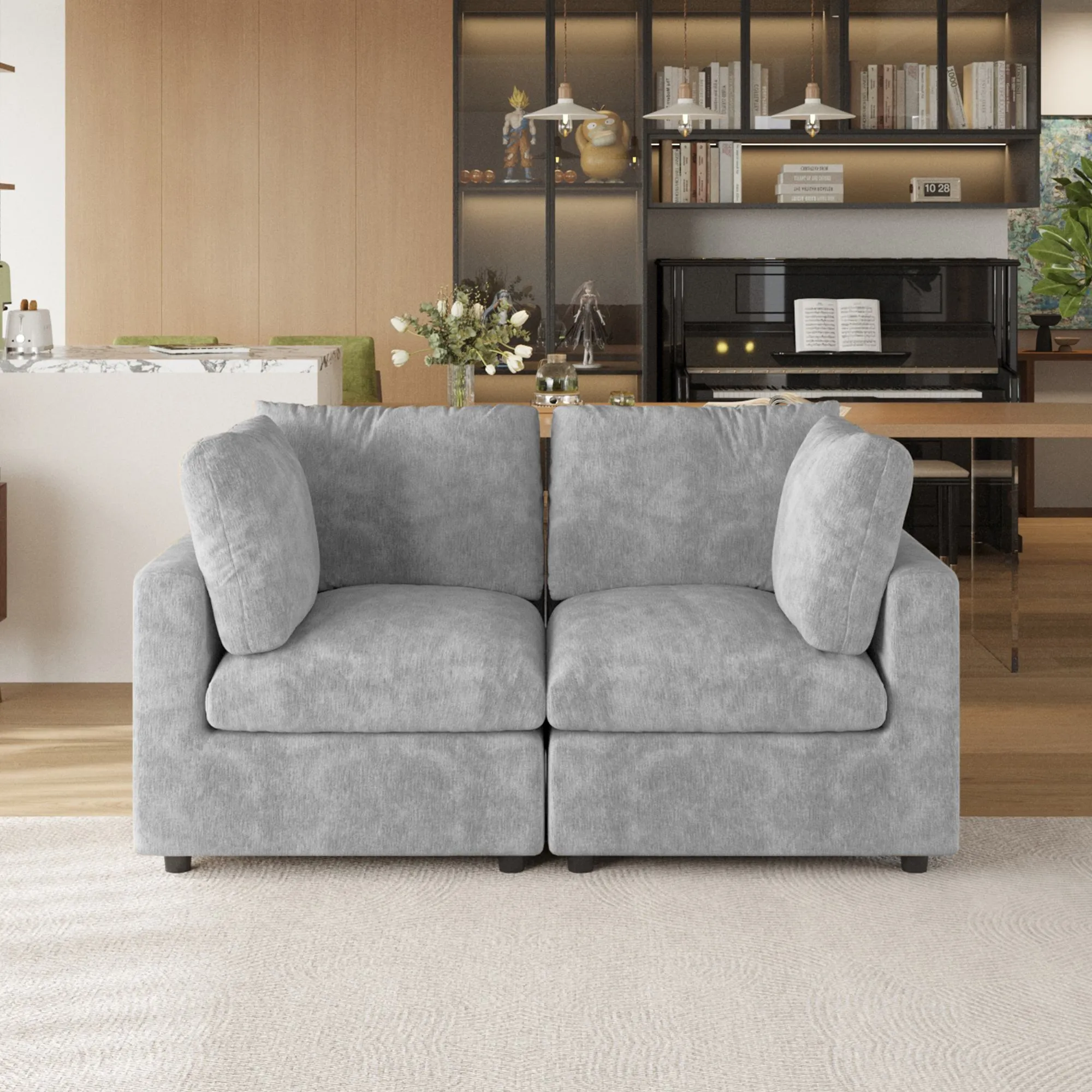 http://Sky%20Modular%20Track%20Arm%20Sectional%20Cloud%20Sofa%20Loveseat%20Sofa%20(3)