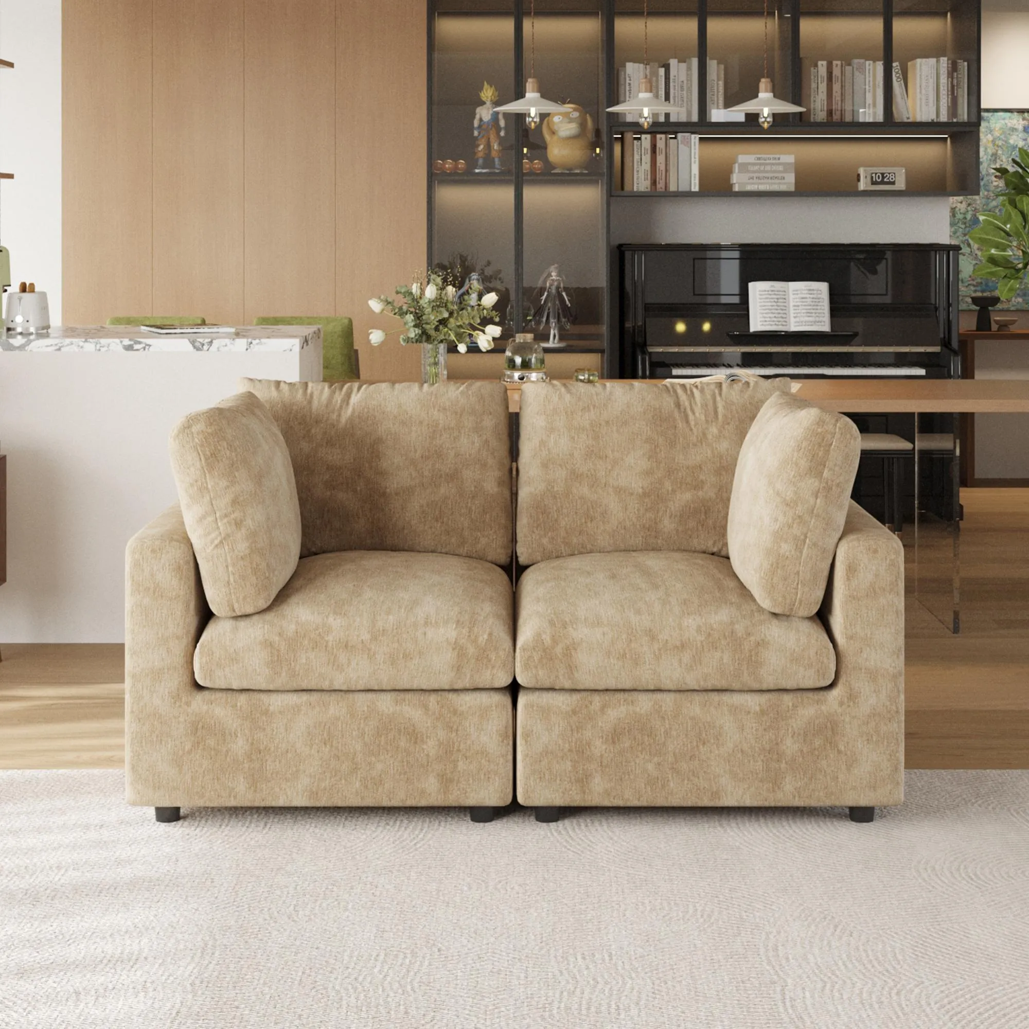 http://Sky%20Modular%20Track%20Arm%20Sectional%20Cloud%20Sofa%20Loveseat%20Sofa%20(4)