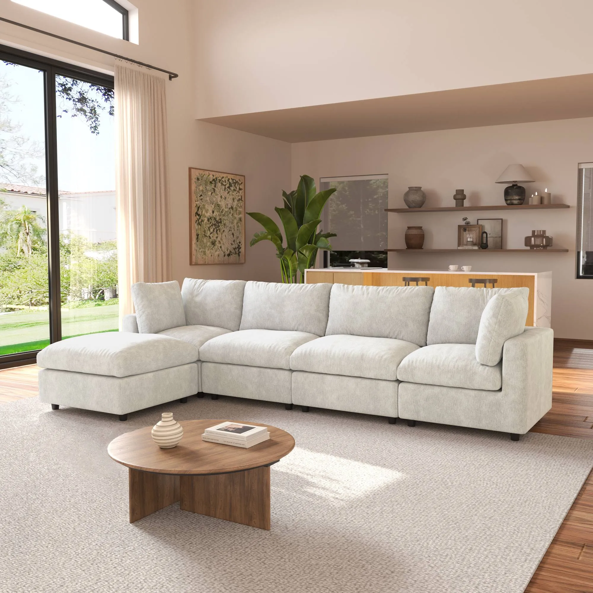 http://Sky%20Modular%20Track%20Arm%20Sectional%20Cloud%20Sofa%20Beige%204%20Seater%20L%20Shaped%20Sky%20Modular%20Track%20Arm%20Sectional%20Cloud%20Sofa%20Light%20Grey%20White%20Deep%20Seat%20For%20Living%20Room%20Sofa%20Sets