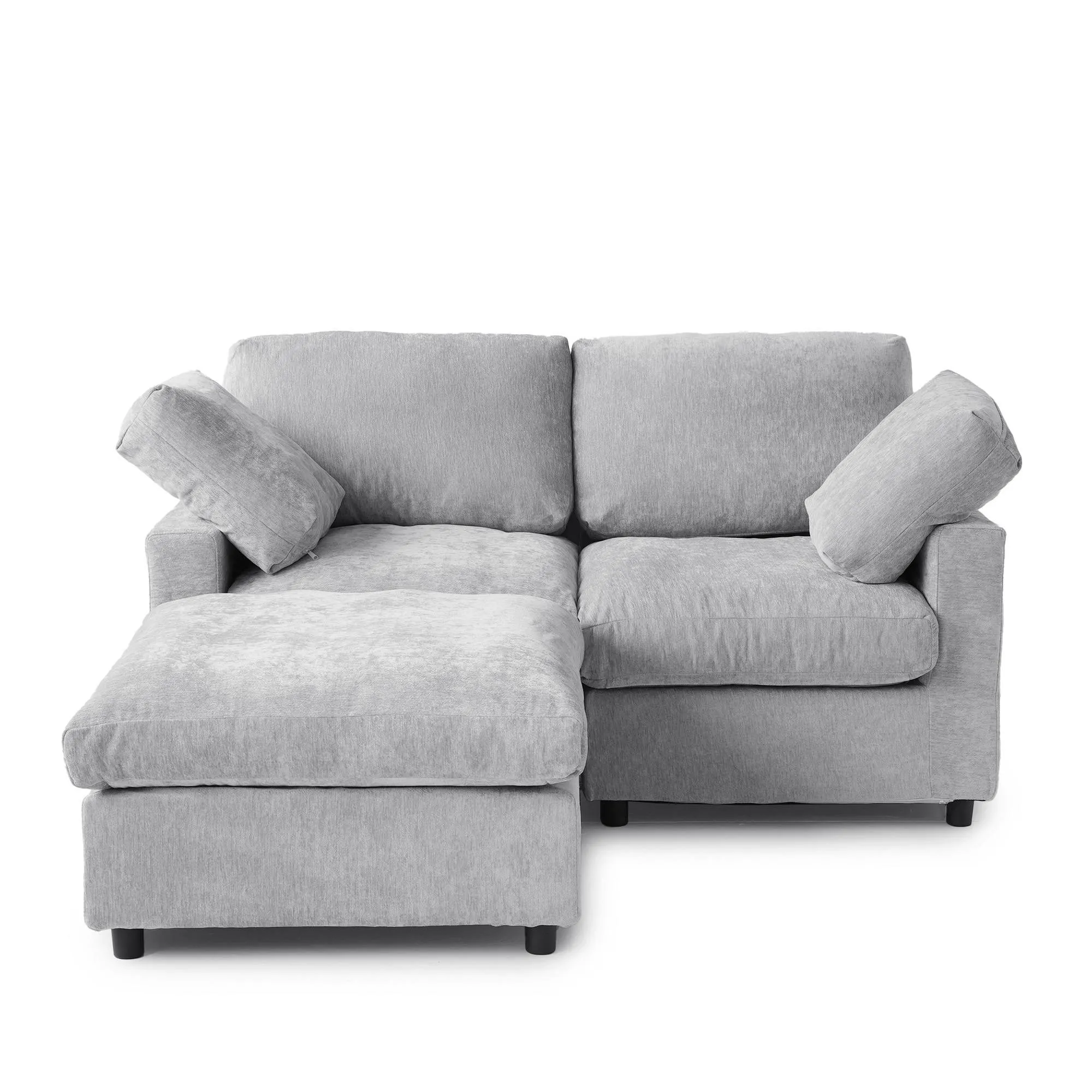 http://Sky%20Modular%20Track%20Arm%20Sectional%20Cloud%20Sofa%20Light%20Grey%20loveseat%20sofa%20chaise%20142