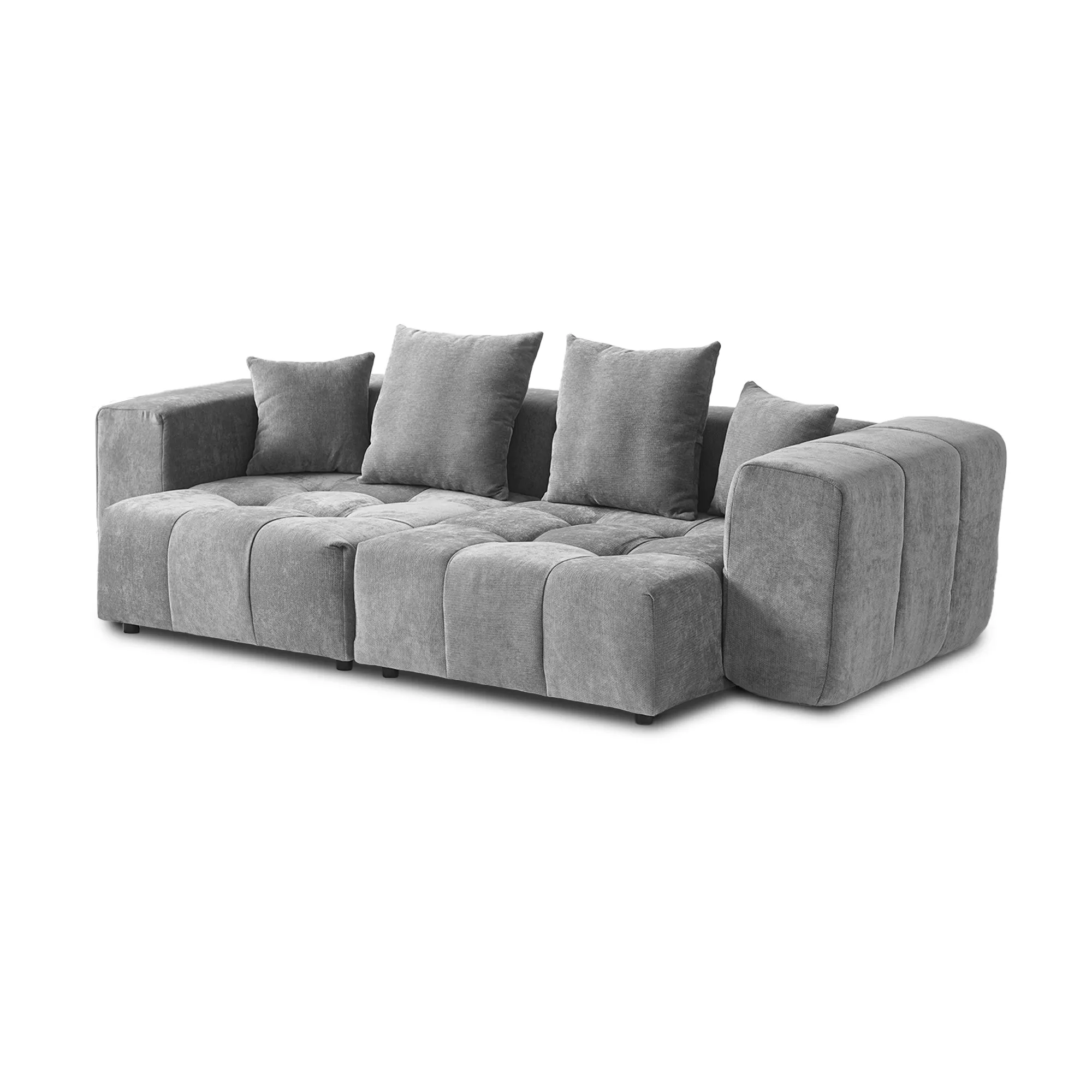 http://Grey%20Pixel%20Love%20Seat%20Modular%20Sofa%20With%20Armrests%20127lg%2002
