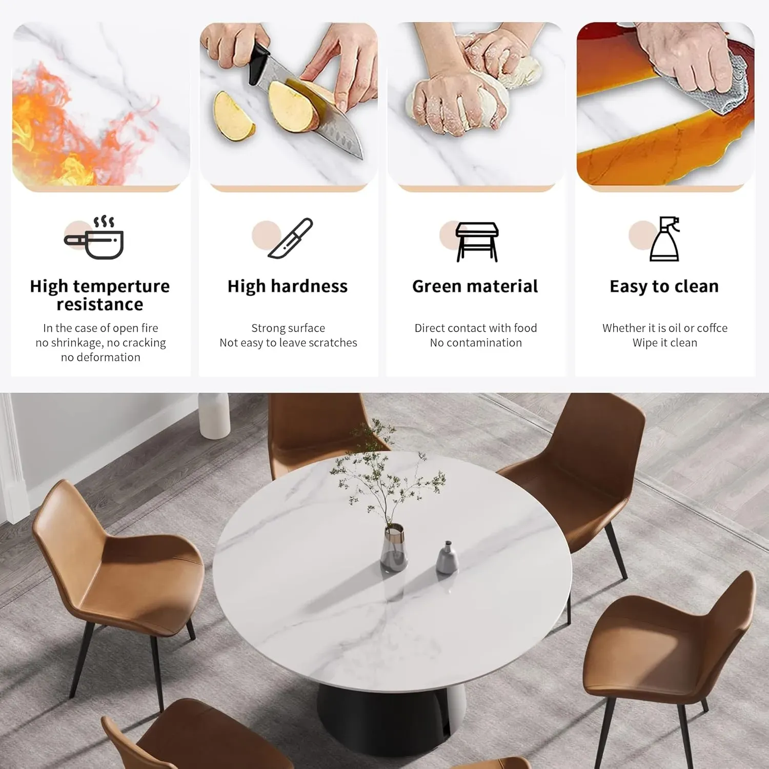 http://53%20Modern%20Round%20Dining%20Table,%20White%20Sintered%20Stone%20Tabletop%20With%20Solid%20Carbon%20Steel%20Base,%20Kitchen%20Dining%20Table%20For%206%206