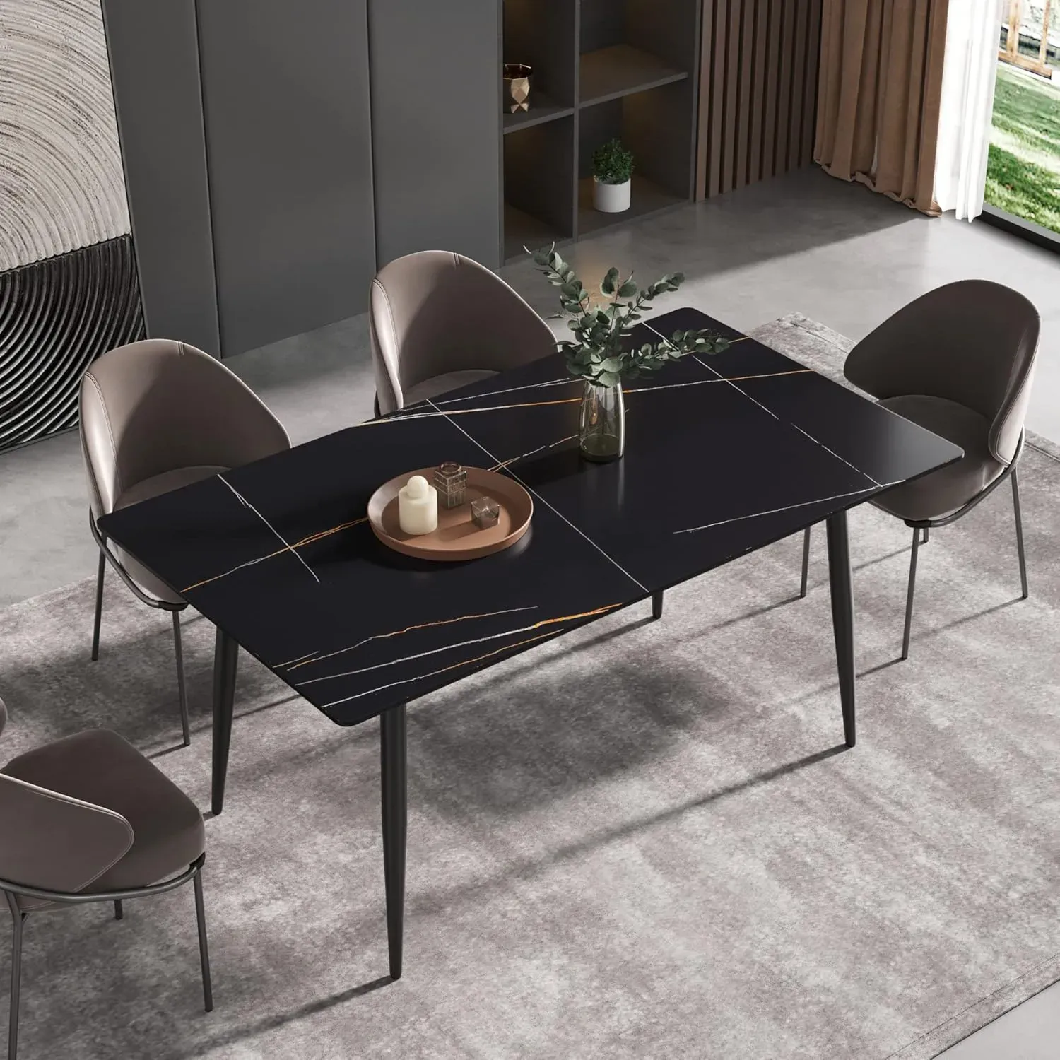 http://63%20Modern%20Dining%20Table,%20Black%20Sintered%20Stone%20Tabletop%20Dining%20Table%20With%20Solid%20Carbon%20Steel%20Base,%20Multifunctional%20Desk%20For%20Dining%20Room,%20Living%20Room,%20Home%20And%20Office%201