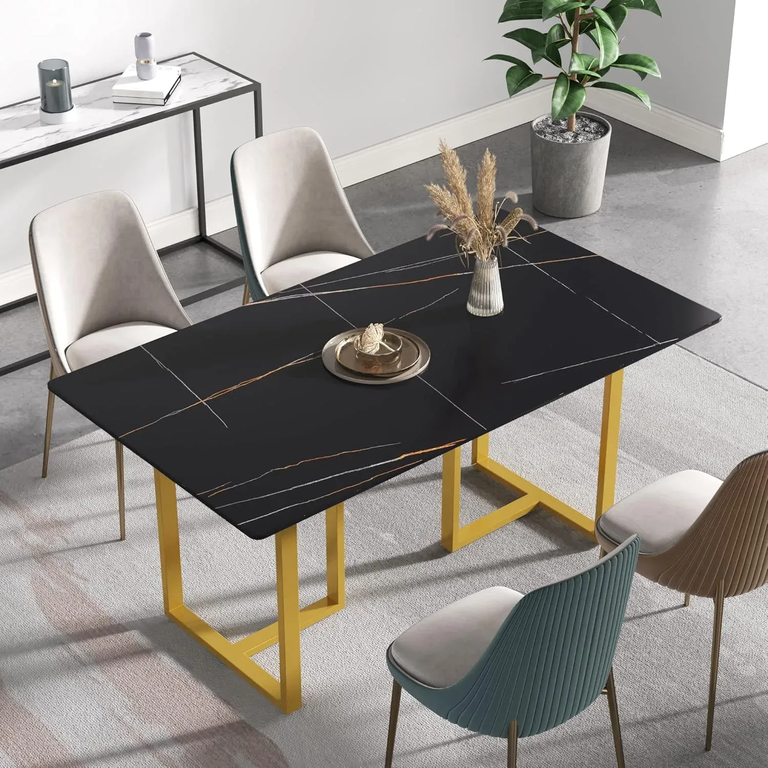 http://63%20Modern%20Dining%20Table,%20Black%20Sintered%20Stone%20Tabletop%20Dining%20Table%20With%20Solid%20Carbon%20Steel%20Base,%20Multifunctional%20Desk%20For%20Dining%20Room,%20Living%20Room,%20Home%20And%20Office%206
