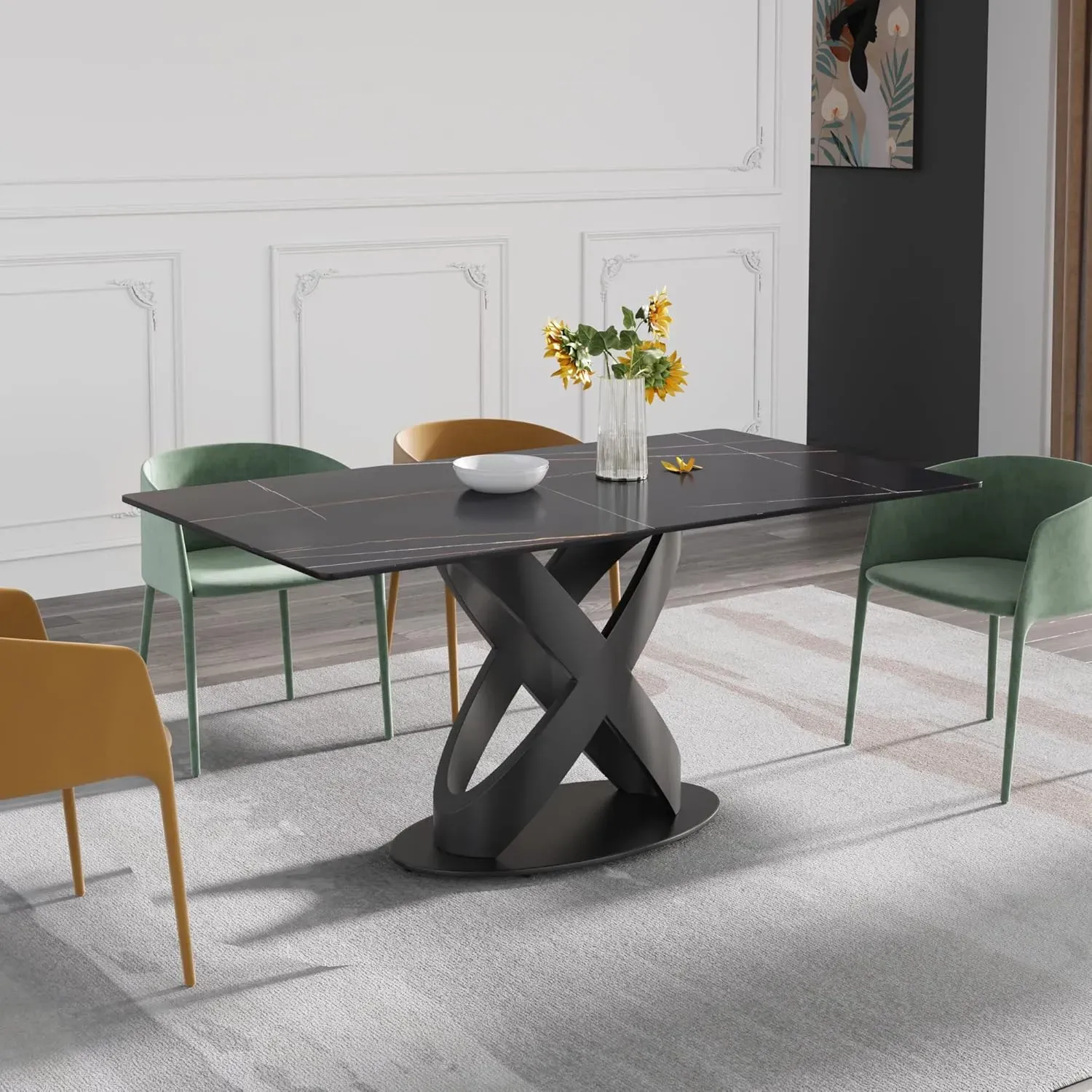 http://63%20Modern%20Dining%20Table,%20Black%20Sintered%20Stone%20Tabletop%20Dining%20Table%20With%20Solid%20Carbon%20Steel%20Base,%20Multifunctional%20Desk%20For%20Dining%20Room,%20Living%20Room,%20Home%20And%20Office%207