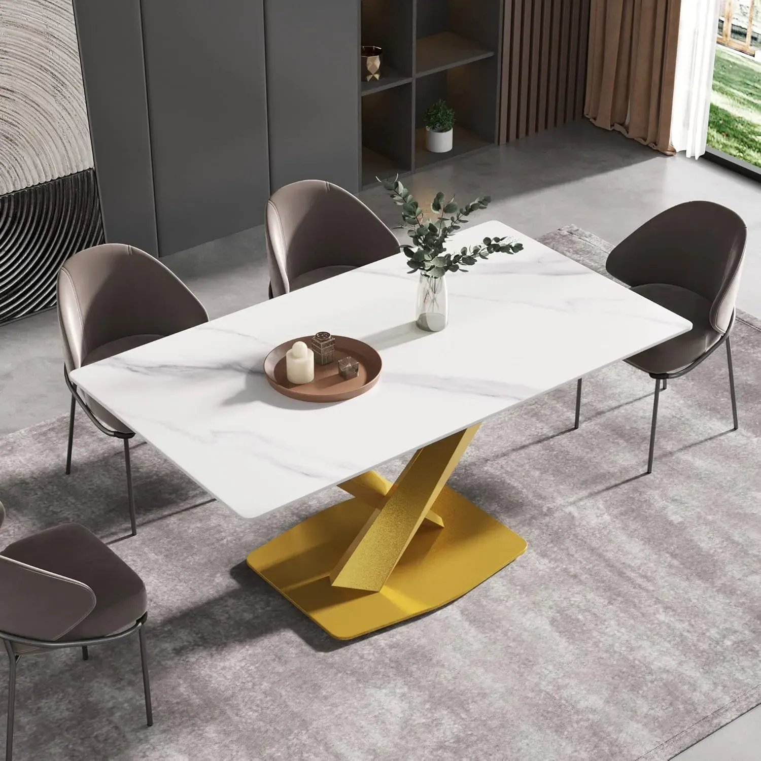 http://63%20Modern%20Dining%20Table,%20White%20Sintered%20Stone%20Tabletop%20Dining%20Table%20With%20Solid%20Carbon%20Steel%20Base,%20Multifunctional%20Desk%20For%20Dining%20Room,%20Living%20Room,%20Home%20And%20Office%203