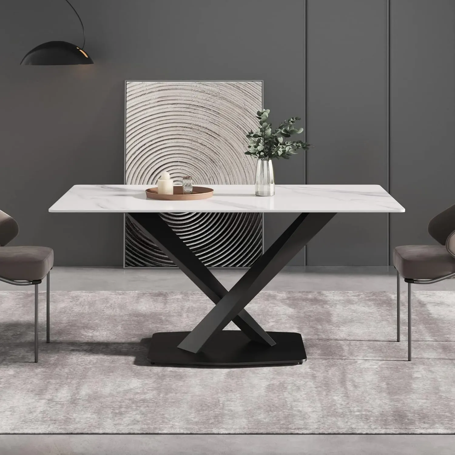 http://63%20Modern%20Dining%20Table,%20White%20Sintered%20Stone%20Tabletop%20Dining%20Table%20With%20Solid%20Carbon%20Steel%20Base,%20Multifunctional%20Desk%20For%20Dining%20Room,%20Living%20Room,%20Home%20And%20Office%203