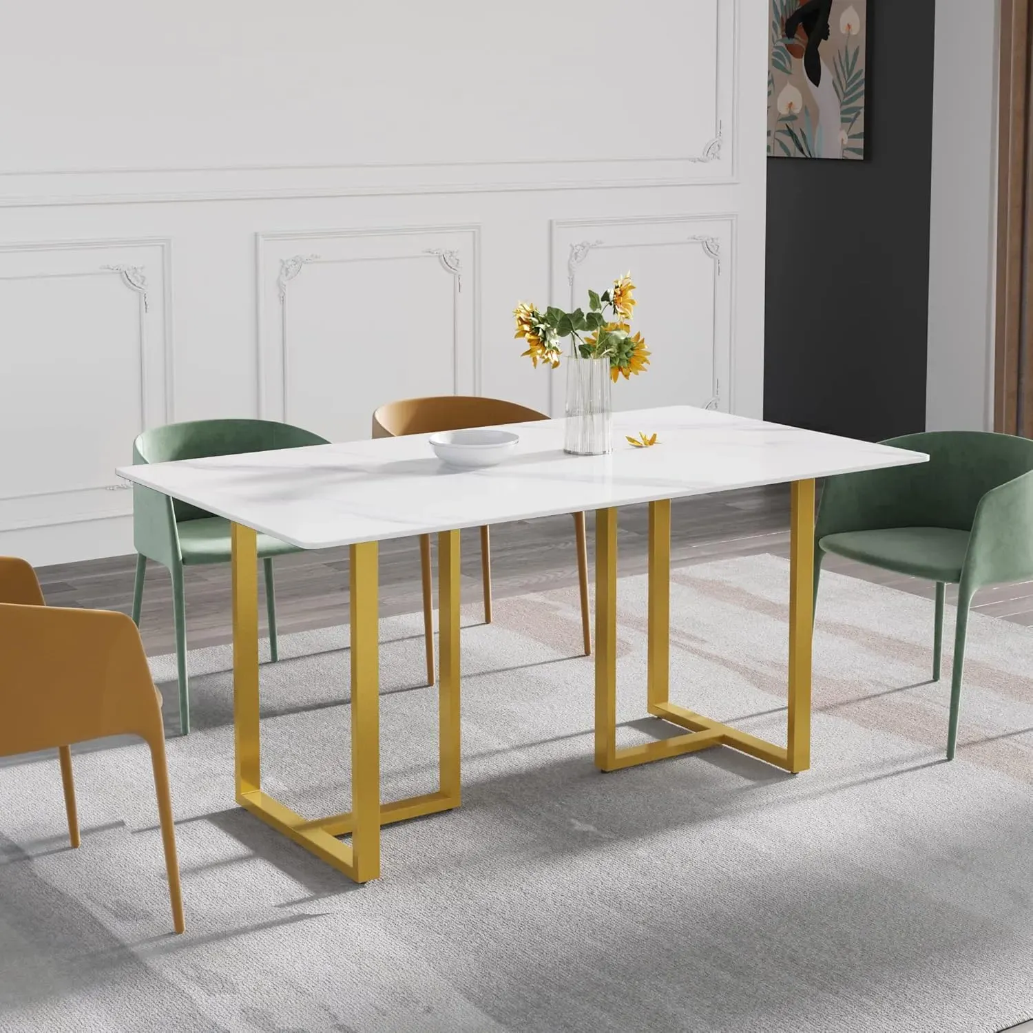 http://63%20Modern%20Dining%20Table,%20White%20Sintered%20Stone%20Tabletop%20Dining%20Table%20With%20Solid%20Carbon%20Steel%20Base,%20Multifunctional%20Desk%20For%20Dining%20Room,%20Living%20Room,%20Home%20And%20Office%207