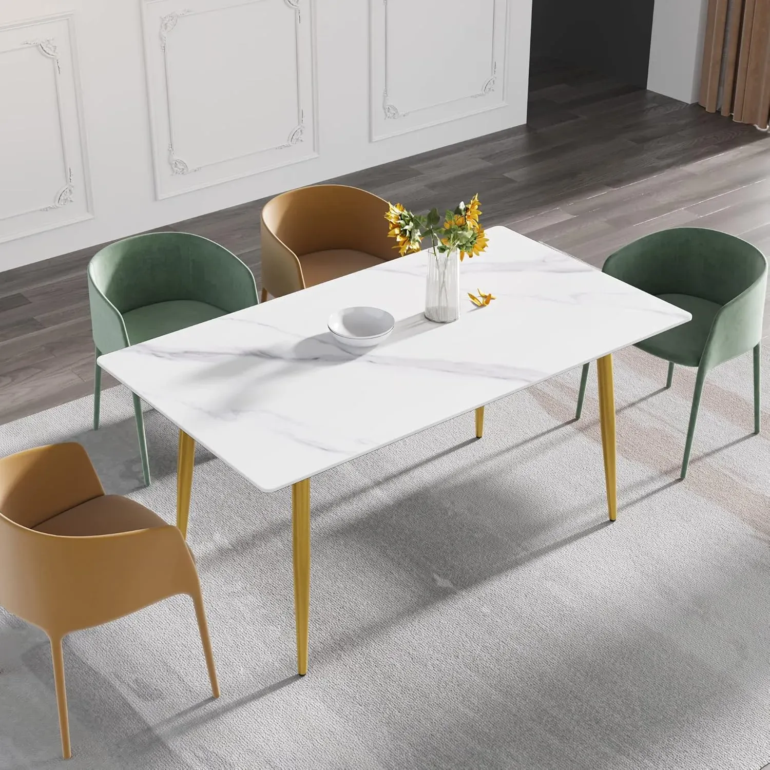 http://63%20Modern%20Dining%20Table,%20White%20Sintered%20Stone%20Tabletop%20Dining%20Table%20With%20Solid%20Carbon%20Steel%20Base,%20Multifunctional%20Desk%20For%20Dining%20Room,%20Living%20Room,%20Home%20And%20Office%207