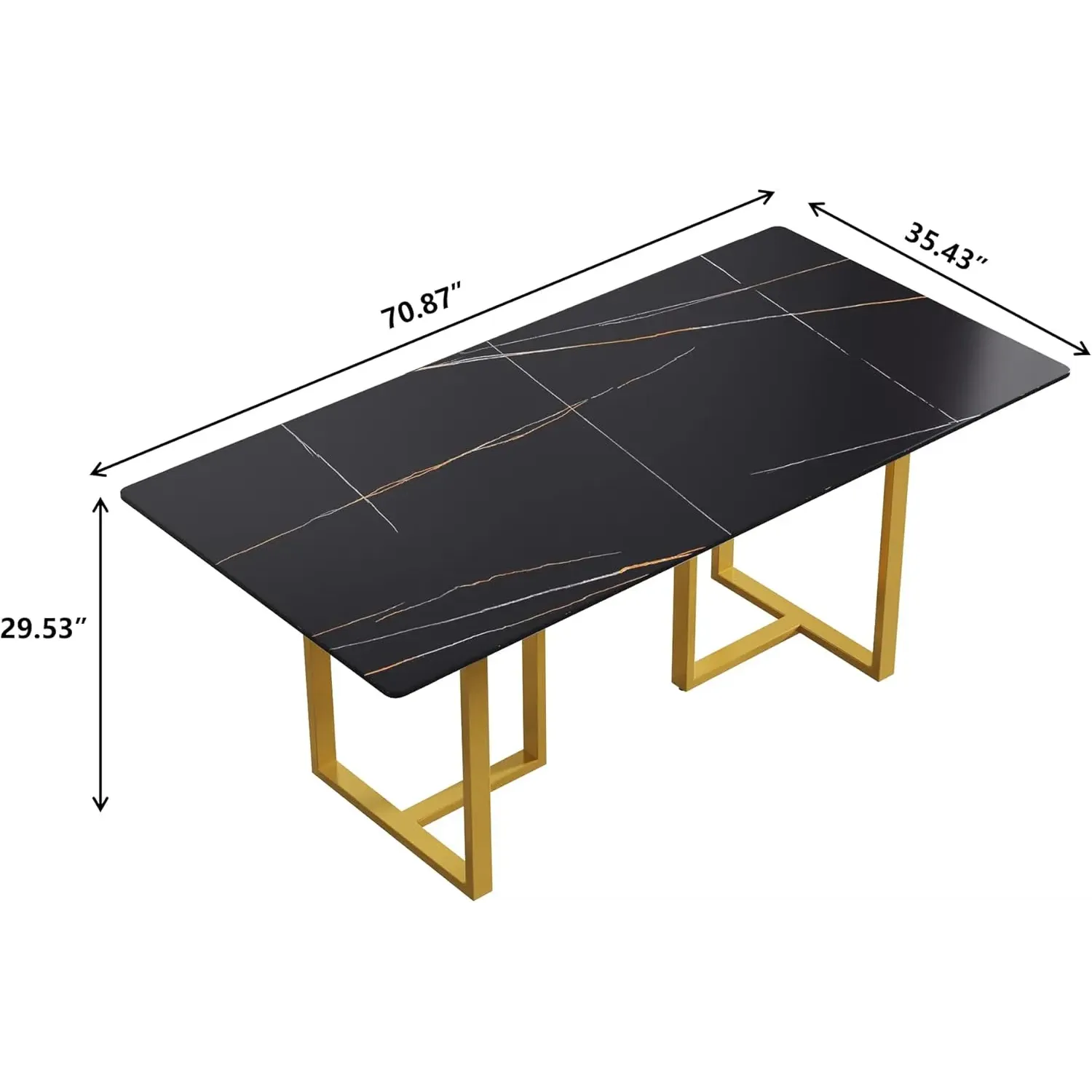 http://70.8%20Modern%20Dining%20Table,%20Black%20Sintered%20Stone%20Tabletop%20Dining%20Table%20With%20Solid%20Carbon%20Steel%20Base,%20Rectangular%20Dining%20Room%20Table%20For%206%202