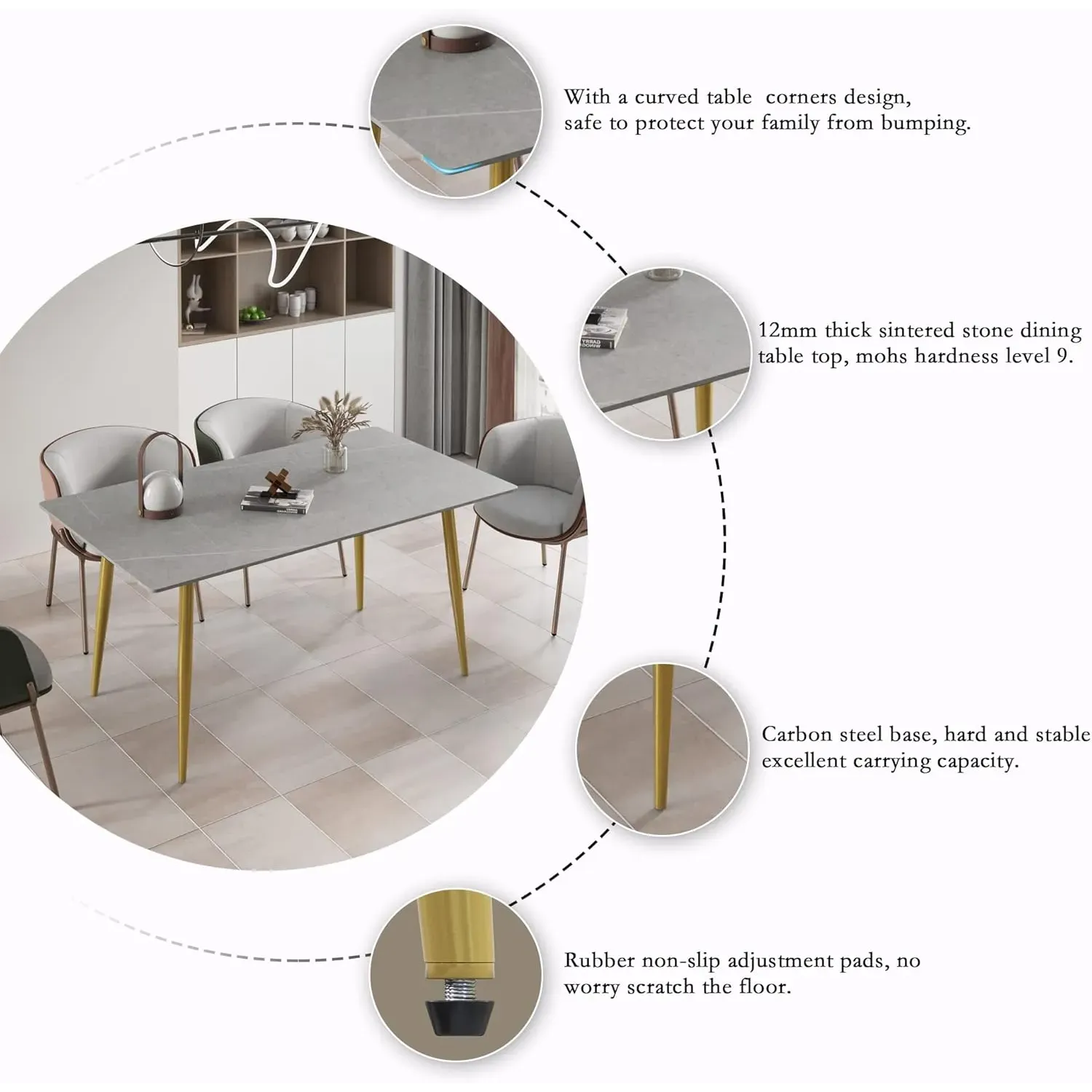http://70.8%20Modern%20Dining%20Table,%20Grey%20Sintered%20Stone%20Tabletop%20Dining%20Table%20With%20Solid%20Carbon%20Steel%20Base,%20Rectangular%20Dining%20Room%20Table%20For%206%205