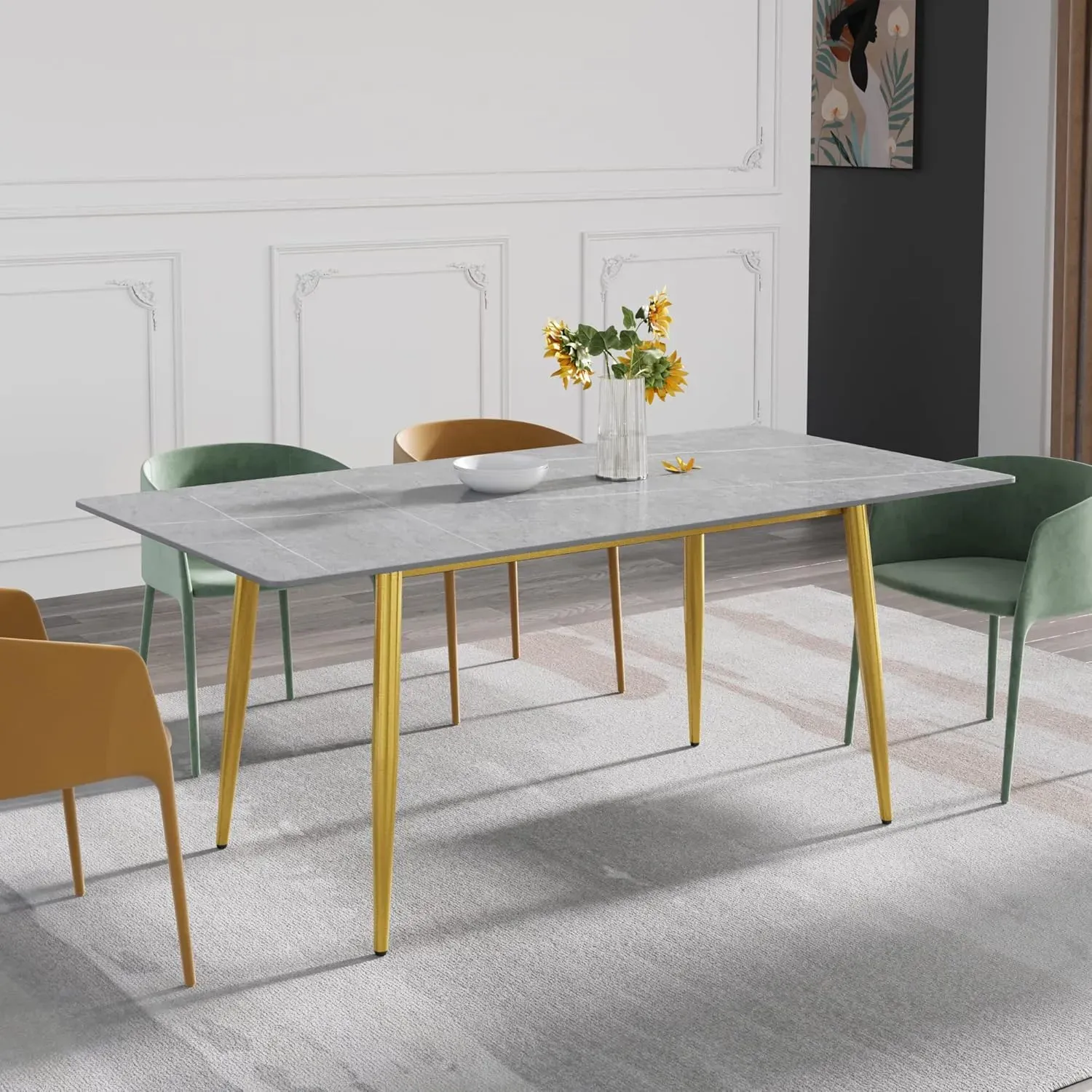 http://70.8%20Modern%20Dining%20Table,%20Grey%20Sintered%20Stone%20Tabletop%20Dining%20Table%20With%20Solid%20Carbon%20Steel%20Base,%20Rectangular%20Dining%20Room%20Table%20For%206%207