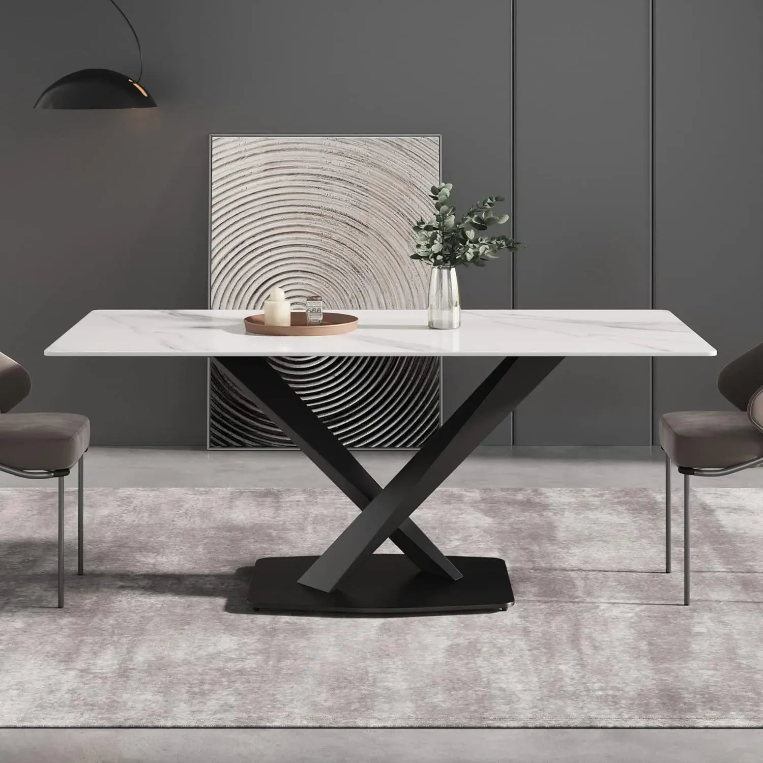 http://70.8%20Modern%20Dining%20Table,%20White%20Sintered%20Stone%20Tabletop%20Dining%20Table%20With%20Solid%20Carbon%20Steel%20Base,%20Rectangular%20Dining%20Room%20Table%20For%206%201