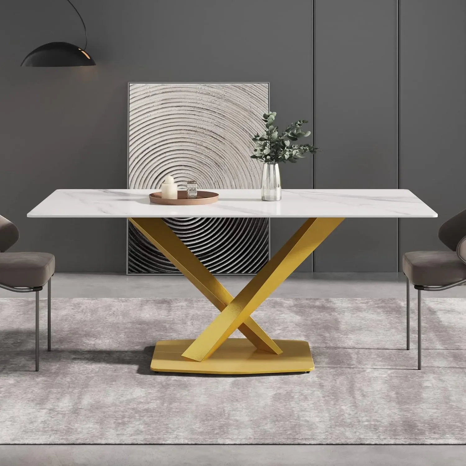http://70.8%20Modern%20Dining%20Table,%20White%20Sintered%20Stone%20Tabletop%20Dining%20Table%20With%20Solid%20Carbon%20Steel%20Base,%20Rectangular%20Dining%20Room%20Table%20For%206%201