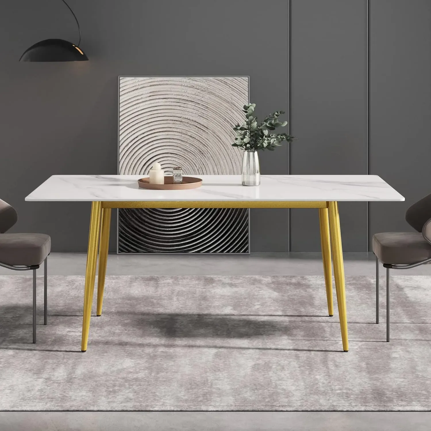 http://70.8%20Modern%20Dining%20Table,%20White%20Sintered%20Stone%20Tabletop%20Dining%20Table%20With%20Solid%20Carbon%20Steel%20Base,%20Rectangular%20Dining%20Room%20Table%20For%206%203