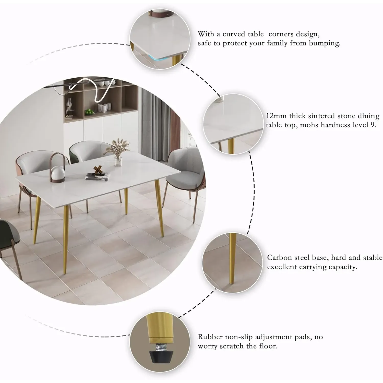 http://70.8%20Modern%20Dining%20Table,%20White%20Sintered%20Stone%20Tabletop%20Dining%20Table%20With%20Solid%20Carbon%20Steel%20Base,%20Rectangular%20Dining%20Room%20Table%20For%206%206