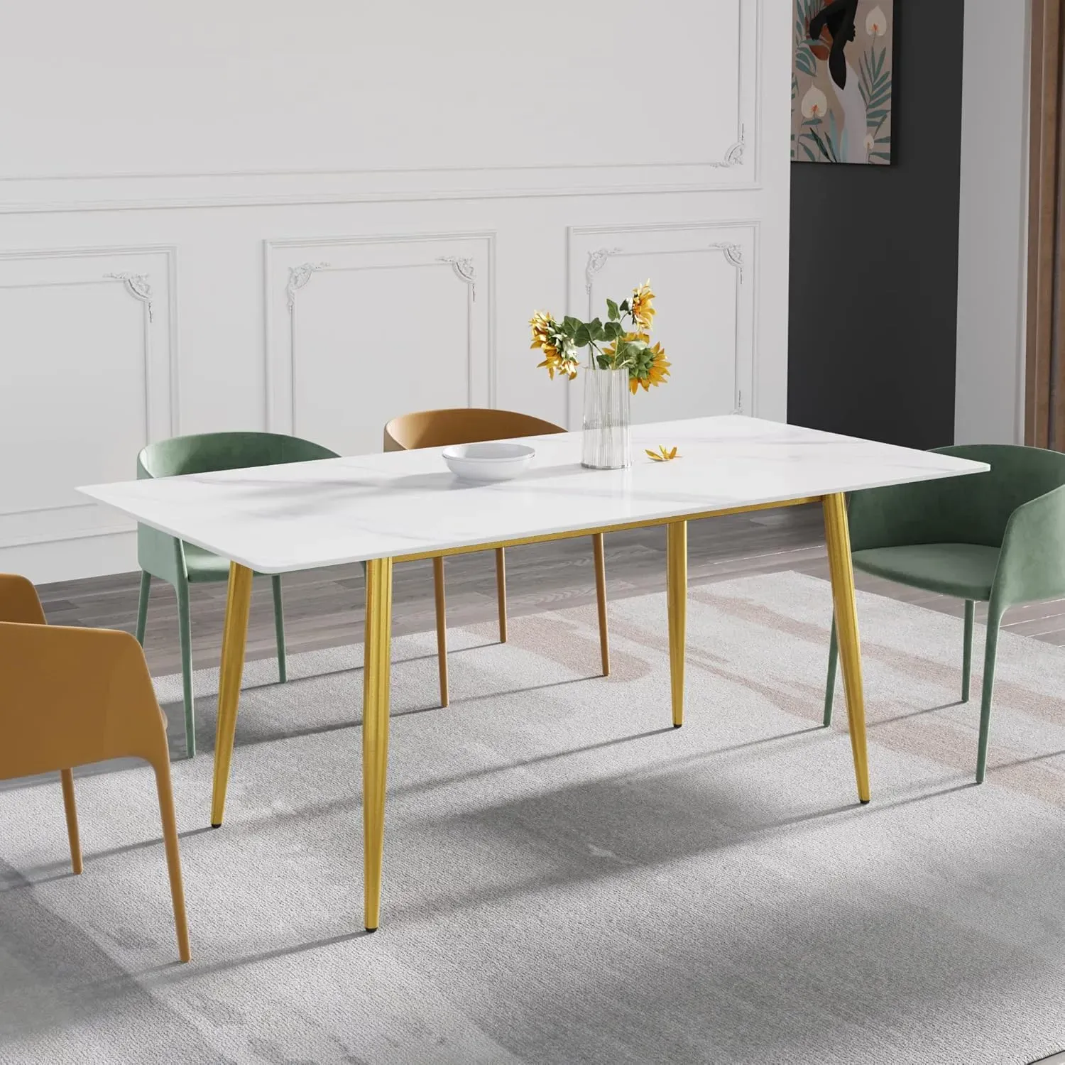 http://70.8%20Modern%20Dining%20Table,%20White%20Sintered%20Stone%20Tabletop%20Dining%20Table%20With%20Solid%20Carbon%20Steel%20Base,%20Rectangular%20Dining%20Room%20Table%20For%206%208