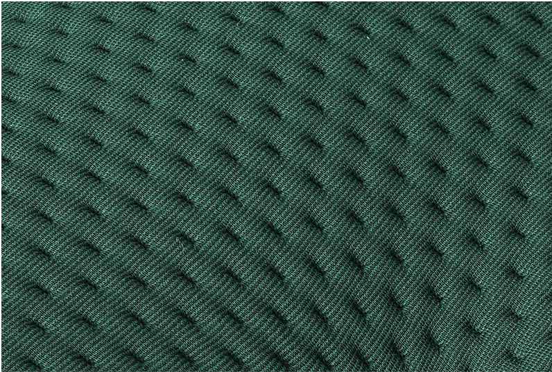 Bubble Modern Armless Sofa breathable 3D knitted fabric detail