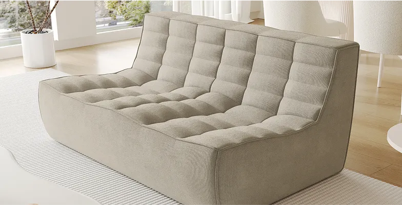 Caterpillar Classic Armless Sofa Loveseat Configuration