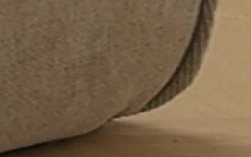 Caterpillar Classic Armless Sofa Round Corners Safety Feature