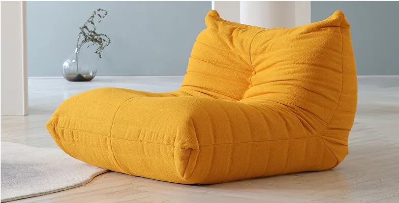 Caterpillar Modern Armless Sofa accent chair configuration