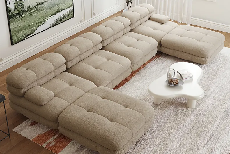 Urban Modern Modular Sofa customizable layout options