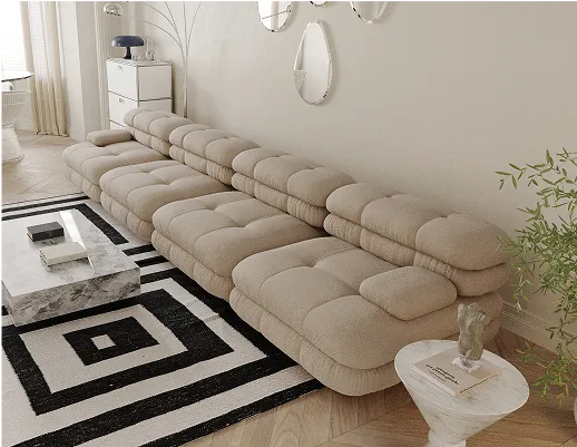Urban Modern Modular Sofa home theater configuration
