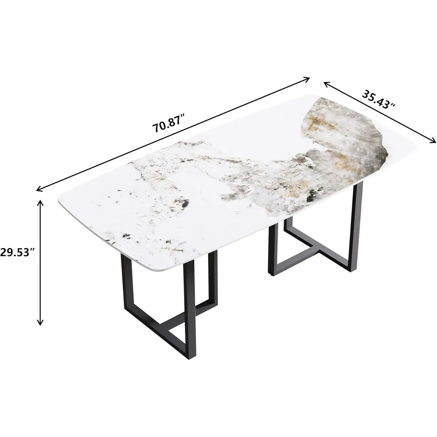 http://Modern%20Dining%20Table,%20Antique%20White%20Sintered%20Stone%20Tabletop%20Dining%20Table%20With%20Black%20Carbon%20Steel%20Table%20Legs,%2070.8%20Rectangular%20Dining%20Table%20For%206%208%202