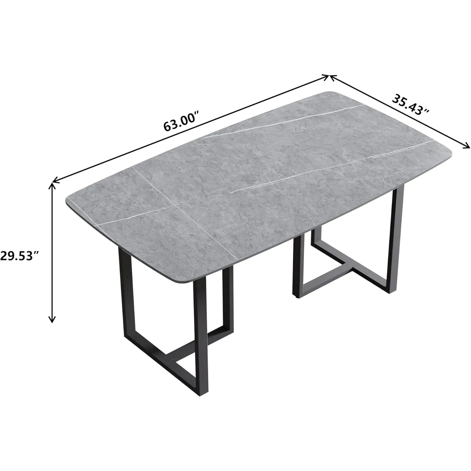 http://Modern%20Dining%20Table,%20Gray%20Sintered%20Stone%20Tabletop%20Dining%20Table%20With%20Black%20Carbon%20Steel%20Table%20Legs,%2063%20Rectangular%20Dining%20Table%20For%204%206%202