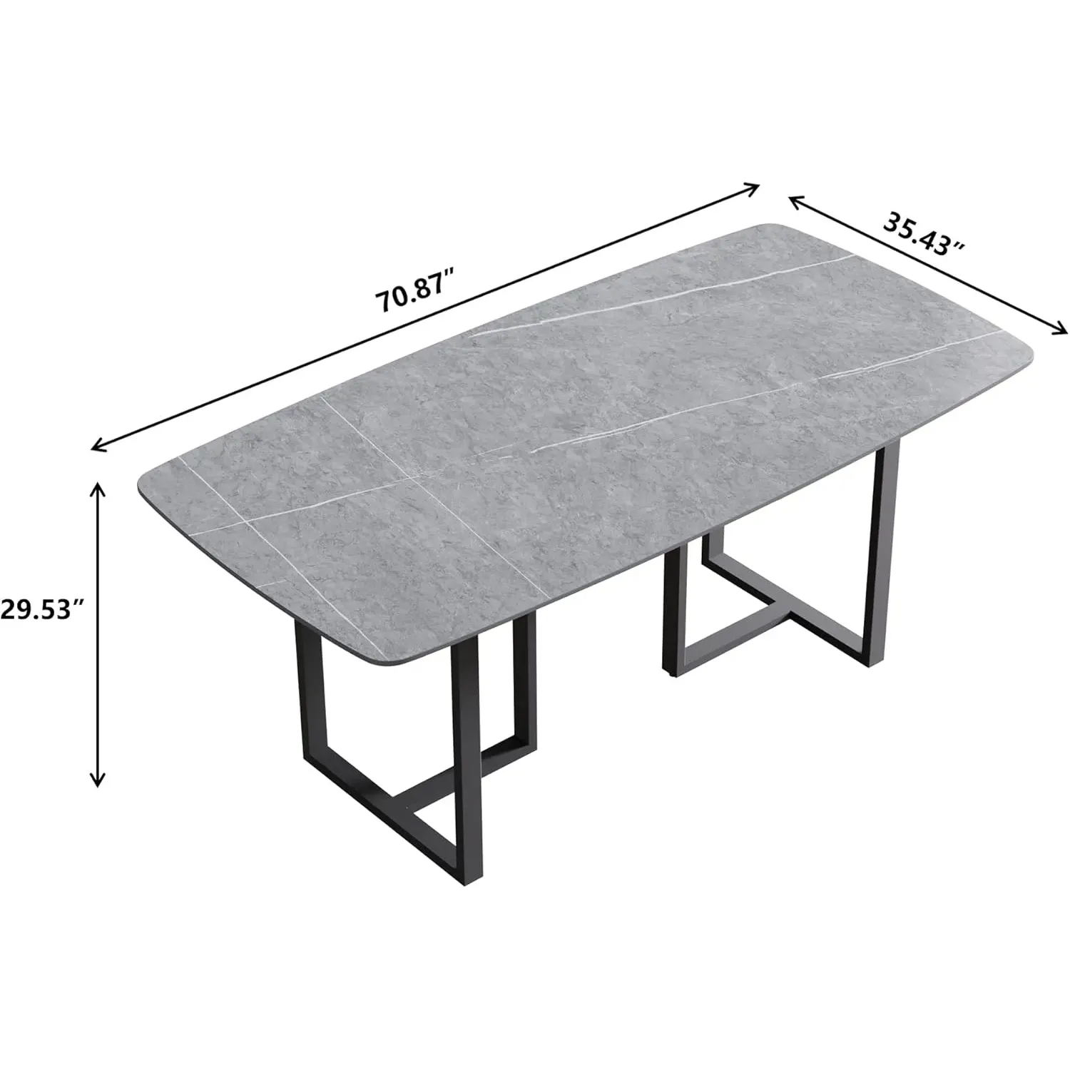 http://Modern%20Dining%20Table,%20Gray%20Sintered%20Stone%20Tabletop%20Dining%20Table%20With%20Black%20Carbon%20Steel%20Table%20Legs,%2070.8%20Rectangular%20Dining%20Table%20For%206%208%202