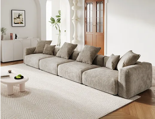 Pixel Modern Modular Sofa Home Theater Setup