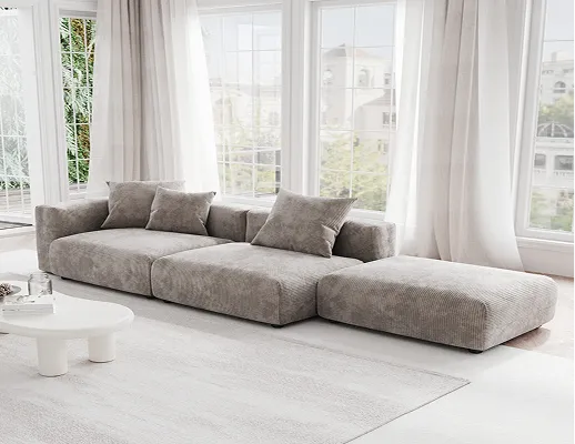Pixel Modern Modular Sofa Luxe Lounge Chaise Style
