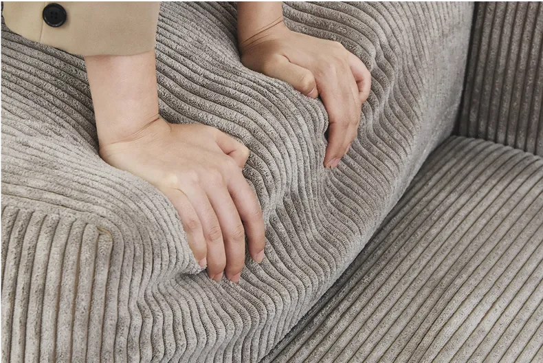 Pixel Modern Modular Sofa Durable Corduroy Fabric