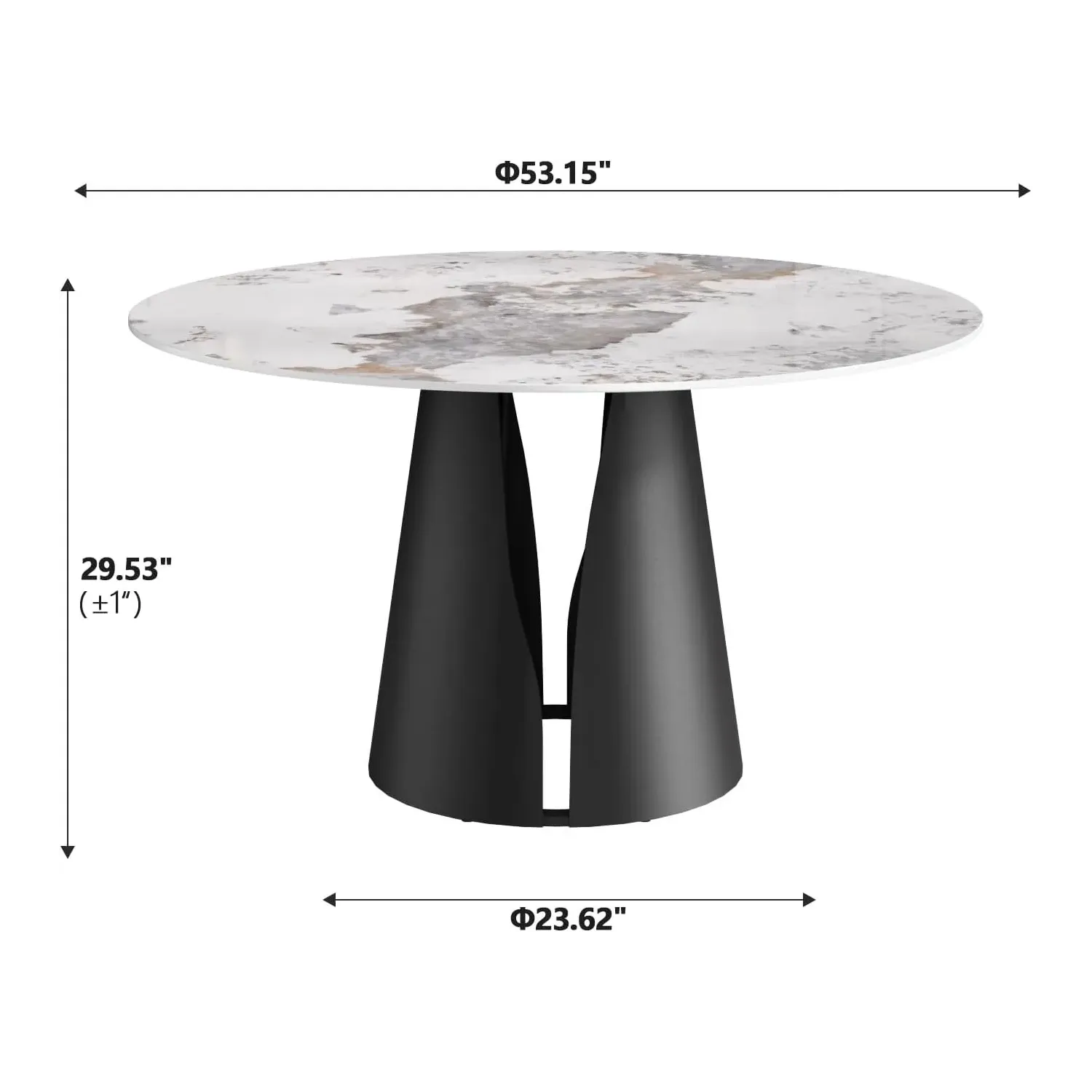 http://Round%20Dining%20Table%20For%204%206,%2053%20Glossy%20Sintered%20Stone%20Table%20Top%20With%20Solid%20Black%20Carbon%20Steel%20Pedestal,%20Antique%20White%20Kitchen%20Table%20For%20Dining%20Room%20Restaurant%20(stone%20Table%20Only)%202