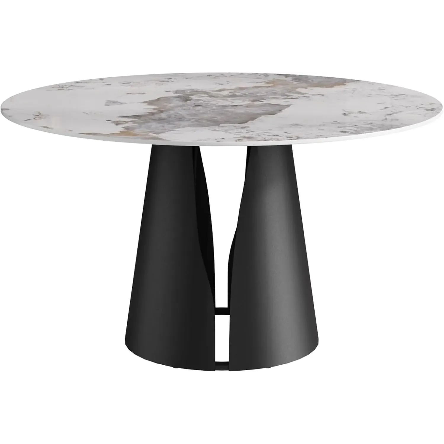 http://Round%20Dining%20Table%20For%204%206,%2053%20Glossy%20Sintered%20Stone%20Table%20Top%20With%20Solid%20Black%20Carbon%20Steel%20Pedestal,%20Antique%20White%20Kitchen%20Table%20For%20Dining%20Room%20Restaurant%20(stone%20Table%20Only)%206