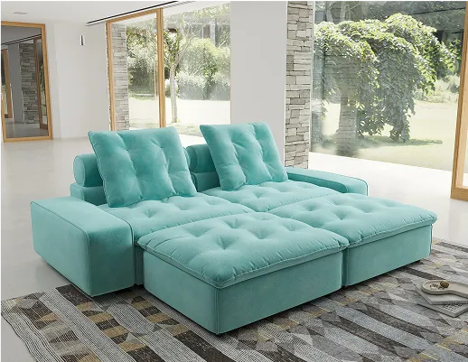 Sky Cloud Adjustable Sofa double chaise configuration
