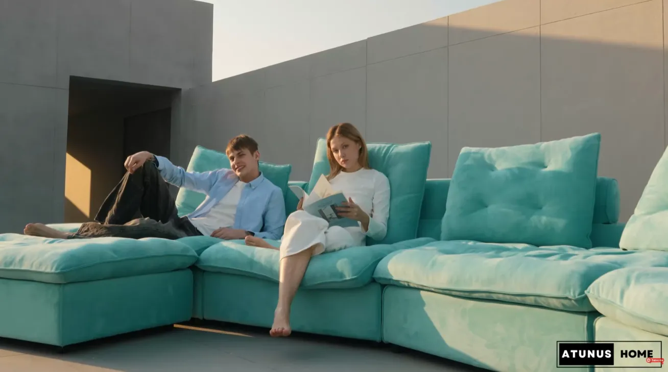 Sky Cloud Adjustable Sofa video preview