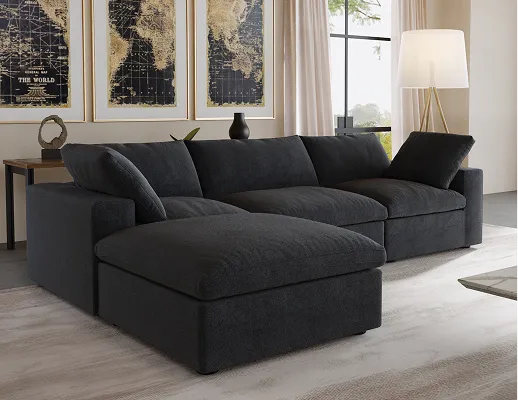 Sky Cloud Sectional Sofa Lounge Luxe Configuration
