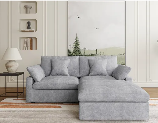Sky Cloud Slope Sectional Sofa Lounge Chaise Configuration