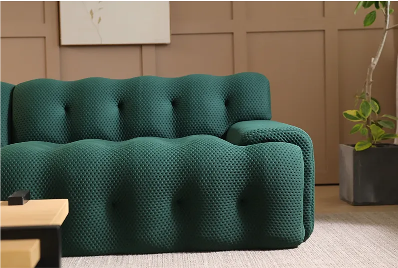 Bubble Modern Armless Sofa sleeper armrests feature