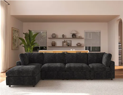 Sky Modular Sofa in luxury lounge configuration