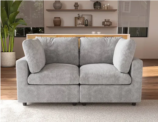 Sky Modular Sofa in loveseat configuration